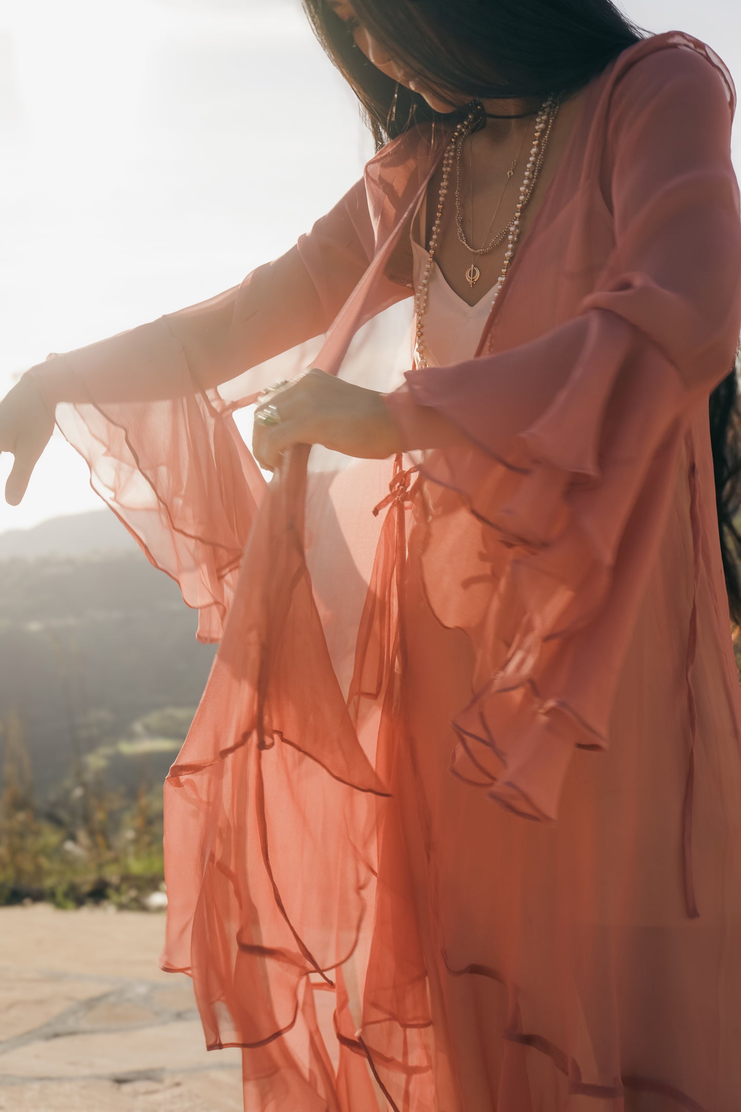 Sunset Lotus Priestess of the Sky