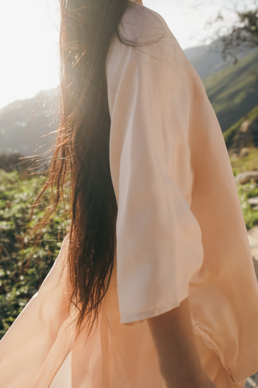 Cherry Blossom Dress for the Ceremony of Life
