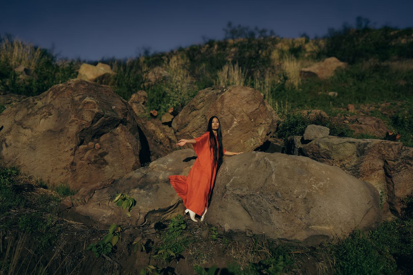 Ruby Dress for the Ceremony of Life