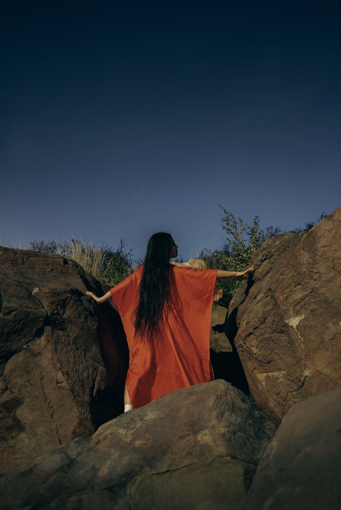 Ruby Dress for the Ceremony of Life