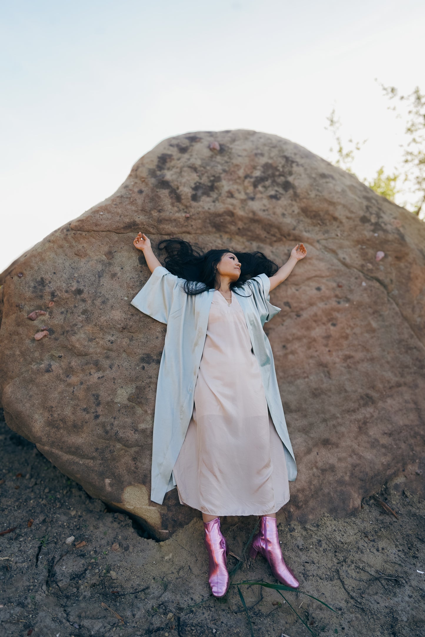 Cherry Blossom Dress for the Ceremony of Life